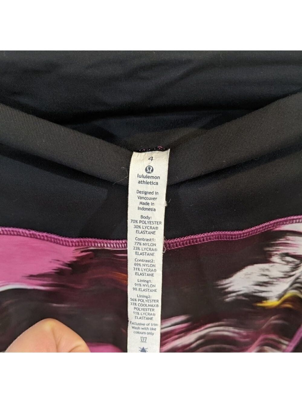 Lululemon | Speed Tight IV In Wind Berry Rumble - Picture 10 of 12